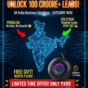 Unlock India's Business Potential: Your Gateway to 100 Crore+ Curated Leads!